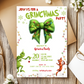 Printable Grinch-Themed Party Invite for Instant Download